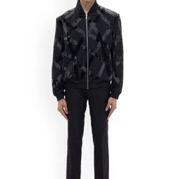 SDS By Kushal Shah Men Crop Bomber Jacket-picture-34