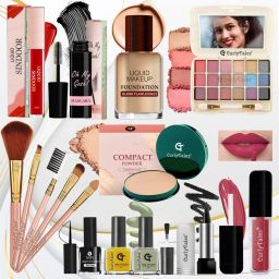Curlytales Makeup Kit For Women Full Kit Holiday Set Include Eyeshadow Compact Etc-CT#321-19