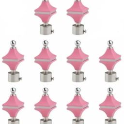 Pink Tassels, Curtain Knobs, Tieback Hook, Rod Rail Bracket Metal-image-33