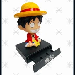 Figure-Super Hero Monkey D Luffy Limited Edition One Piece Bobblehead 40-image-24