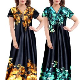 Pack of 2 Women Nighty-image-41