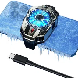 Eci Mobile Gaming Controller for Smartphones, Ergonomic Grip, Joysticks, Triggers 1 Fan Cooling Pad-image-92