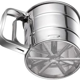Sieve Cup Manual Sifter Powder Flour Tool Made of Stainless Steel for Powder Sieve-image-46