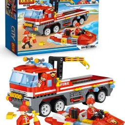 fire rescue team building blocks-image-11