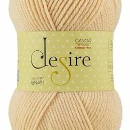 Desire Hand Knitting and Crochet Yarn(200 Gram) (Dsr030, Beige)-image-40