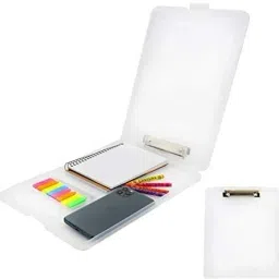 nabhu Clipboard with Storage Box Paper Holder Writing Pad A4 Document File Folder image 3