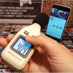 divinext SL-4001 2.2" LCD Digital Sound Level Noise Meter GM 1358 High Precision Bar Graph Sound Meter image 5