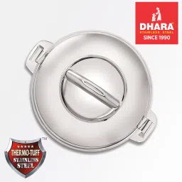 4000 Belly Double Wall Insulated Roti Chapati Biryani Hot Pot Box & Serving Bowl Thermoware Casserole-image-1