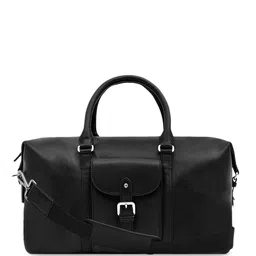 Eske Textured Leather Large Duffel Bag-17