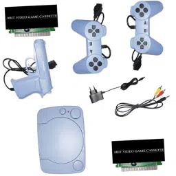 KAIKO Contra, mario Tv Video Classic Game console 8bit with 8BIT 2cassette NA GB with 30 to 40 games in built ,with 2 cassette-36