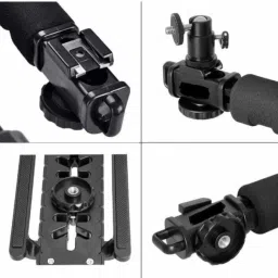 TECHGEAR Universal Stabilizer C-Shape Bracket Video Handheld Grip for DSLR DV Camer 3 in1 Stabilizer Bracket Video Handheld Grip Camera Rig image 3