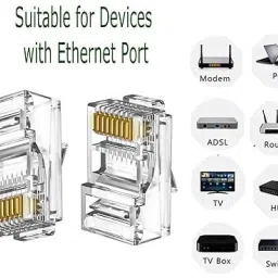 WiredCom 12 Sets of RJ45 Network Connectors and Boot Lan Adapter image 3