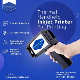 universalseal Handheld Smart Date Coder Handheld Thermal Inkjet Printer (TIJ) image 4