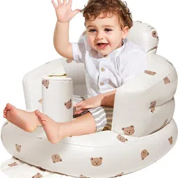 deoxys Inflatable Baby Seat for Babies 3 Months and Up, Built in Pump Back Support Sofa Inflatable Sofa/ Chair-picture-18