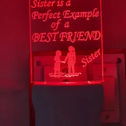 red robin Step Light Wall Lamp With Bulb image 4