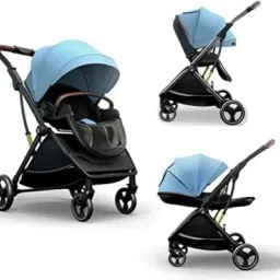 New Born Baby Stroller Pram - Travel Friendly - Premium Built - Coballe Series Stroller-image-92