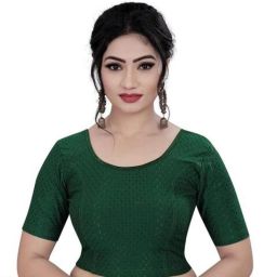 Round Neck Women Blouse-image-12
