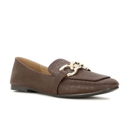 Bata Women Textured Round Toe Loafers-94