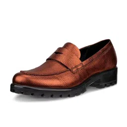 ECCO Women Leather Slip On Loafers-image-65
