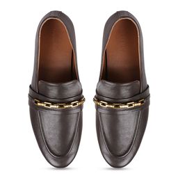 Hidesign Women Vienna Embellished Leather Loafers-image-54