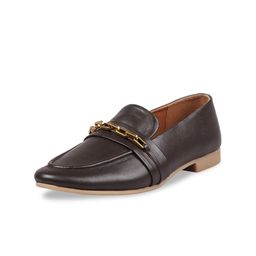 Hidesign Women Vienna Embellished Leather Loafers-image-58