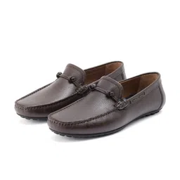 RARE RABBIT Men Leather Formal Loafers-image-56