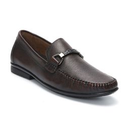Zoom Shoes Men Leather Formal Loafers-image-52