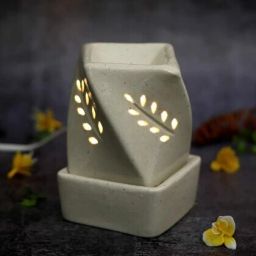 Lamoule Handcrafted Ceramic Electric Twist Shaped Aroma Diffuser Aroma Oil Burner for Aromatherapy, Aroma Oils for Home/Office/SPA Diffuser-19