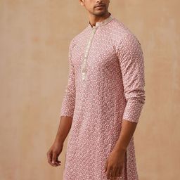 jompers Men Viscose Rayon Kurta Pyjama Set-picture-6