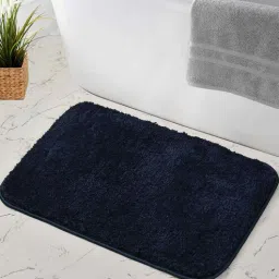 maa home concept Blue Geometric Microfiber 16X24 Inches Anti Skid Door Mats-picture-49