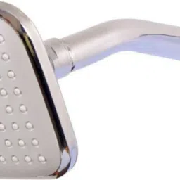 4"x4" Galaxy Silver ABS Shower with 9"Inch S.S-304 Round Shower Arm (Set of 1) Fixed Mount-image-10
