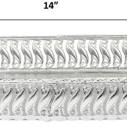 dgh Rectangular German Serving Tray with Laser Cut Design Tray image 4