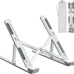 Cipto Folding Portable Adjustment Desktop Laptop Holder Stand Cooling Pad-15