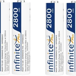 Envie 2800mAh AA High Capacity Ni-MH Rechargeable Ready to Use Battery Pack of 8Camera Battery Charger-image-11