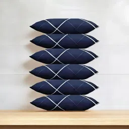 Microfibre Solid Sleeping Pillow Pack of 6-picture-11