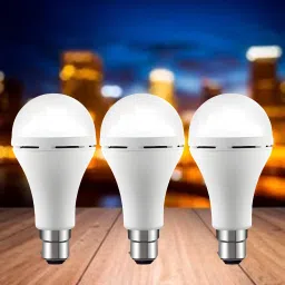 Emergency 15W Inverter LED Bulb with 1200mAh Rechargeable Battery Pack of 3 G113 4 hrs Bulb Emergency Light-image-17
