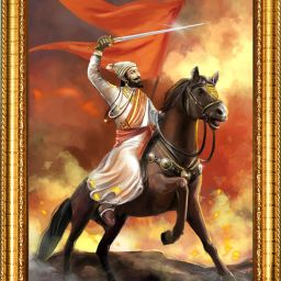 shivaji Maharaj-01 12 inch No Glass Use-picture-33
