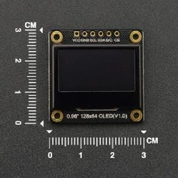 DFRobot Fermion: Monochrome 0.96″ 128×64 I2C/SPI OLED Display (Breakout) image 3