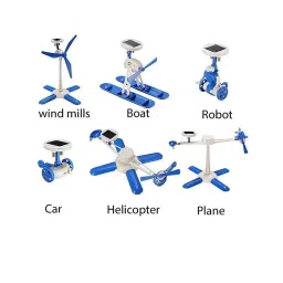 6 in 1 Rechargeable Solar Power DIY Robots Kit image 5