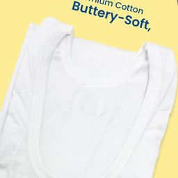 CAVENDERS White Cotton Innerwear Vests-image-41