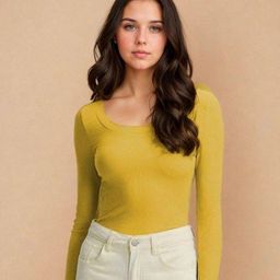 Kotty Women Solid Fitted Top-image-13