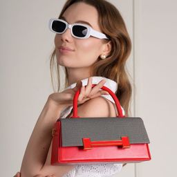 Flingo Women PU Structured Handheld Bag-34