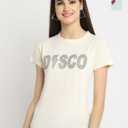 Dreambe Women Typography Printed T-shirt-picture-41