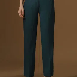 TAHVO Women Straight Fit  Relaxed Trousers-image-84