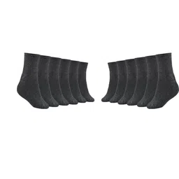 MUKHAKSH Unisex Grey Socks-image-55