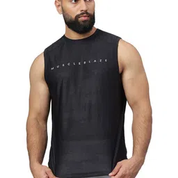 MuscleBlaze Unisex Brand Logo Printed Round Neck Compression T-shirt-picture-36