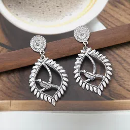 Creative Frogs Silver Alloy Earrings-24