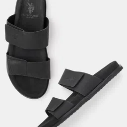 U.S. Polo Assn. Men Leather Comfort Sandals-picture-8