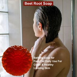 GROOVY Cinnamon Spice Beet Root Bathing Soap- 100 g image 3