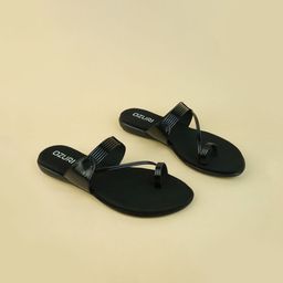 Ozuri Women Ethnic One Toe Flats-image-56